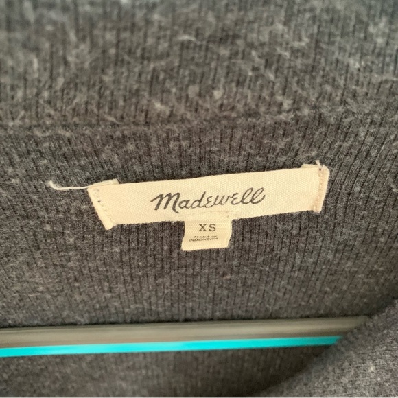 Madewell button up cardigan, grey, XS, fair used condition - Picture 7 of 7